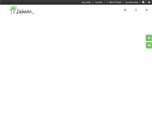 Tablet Screenshot of ladouceurpaysagiste.com